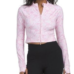 LoveShackFancy Veda Active Jacket L Pink  NWT